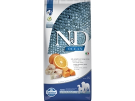 N&D Ocean Codfish, Pumpkin & Orange - Medium & Maxi adult - 12 KG